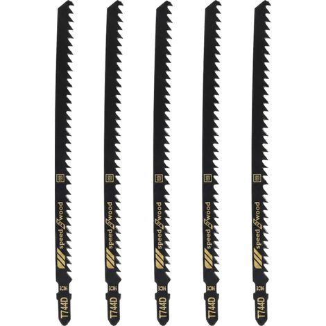 5 x T744D Long Jigsaw Blades 180 mm Long Jigsaw Blade Wood (1/5)