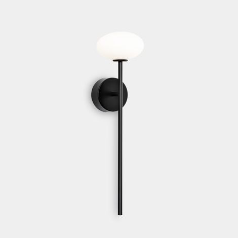 Bagno IP44 Bloom LED 7.5 Bianco caldo - 2700K ON-OFF Nero 262lm