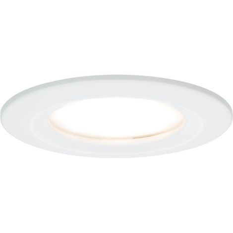 Paulmann Nova Spot encastrable pour salle de bains LED LED 18 W IP44 blanc mat (1/5)