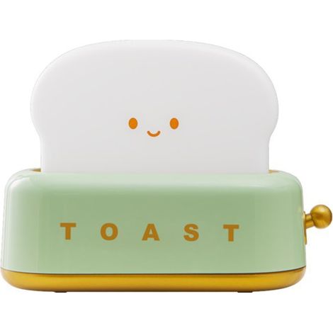 Nachtlicht, Toaster, wiederaufladbar, grün/weiß (1/5)
