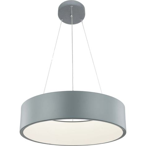 Suspension LED Malaga Light Prestige Ø45 grise 24W (1/4)