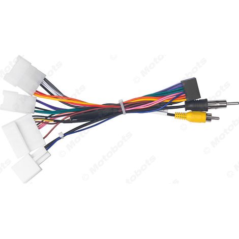 Câble d'alimentation pour Subaru Forester 2010-2014, niveaux de finition moyens à bas, compatible avec le câble de mise à niveau du système de navigation grand écran PalmX 16P. (1/4)