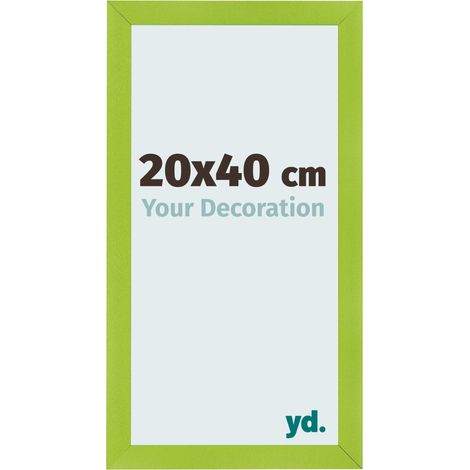 yd. - Cadre photo 20x40 - Vert - MDF - Pisa (1/5)