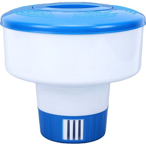Distributeur flottant de piscine, flotteur d'eau réglable en plastique pour jacuzzi, fontaine de Spa (1/5)