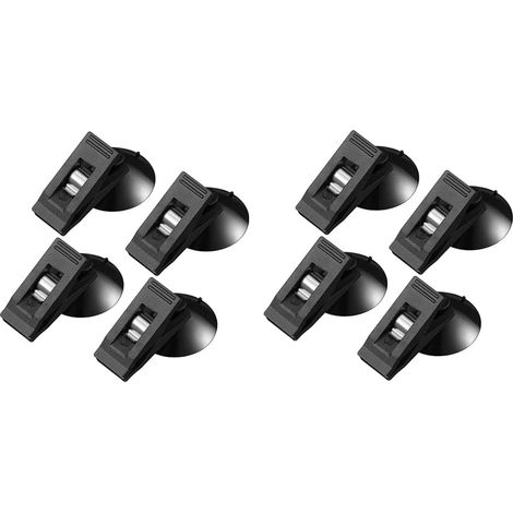 Pince à ventouse ronde, support métallique réutilisable, fixation (1/5)