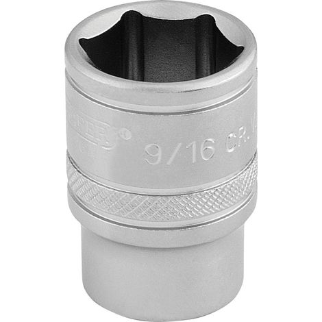 Draper 16571 Draper Expert 6 Point Imperial Socket, 3/8"" Sq. Dr., 9/16 (1/5)