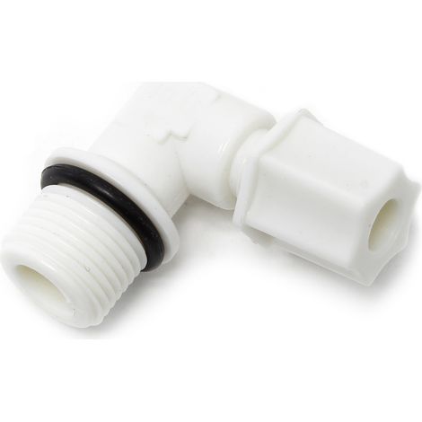 Naturewater Raccordo Jaco 90° per tubi Filetto esterno 16,41 mm/3/8″ Acqua Ultrafiltrazione