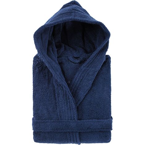 Peignoir adulte à capuche PURE Capuche Courte XL