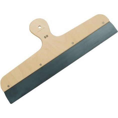 4052050 Coltello per stuccare in acciaio manico controplacca T50
