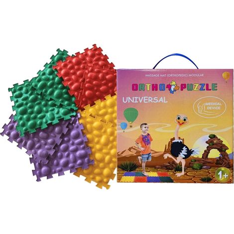 Ortho Puzzle Massagematte (orthopädisch) modular "Sea Pebbles" (1/5)