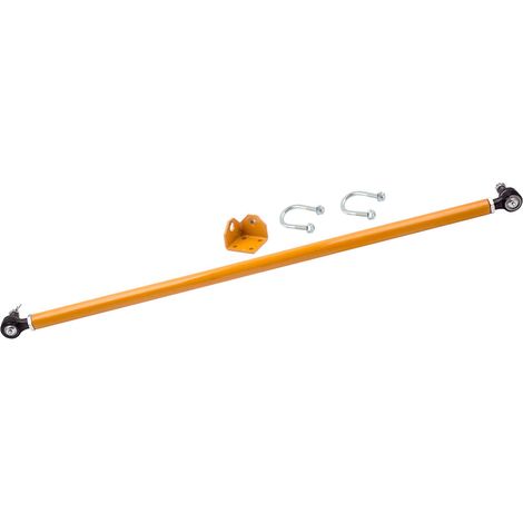 ADJUSTABLE FRONT DRAG LINKS KIT For NISSAN PATROL GU Y61 1997-2012 Ford Mavericks todos Drag Link Steering Arm Panhards Bar HEAVY DUTY (1/5)