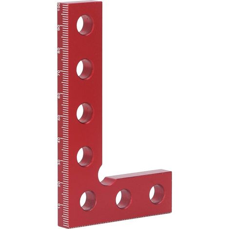 Buscador de centros de escuadra de 90 grados en miniatura, herramienta de marcado rápido, herramienta para trabajar la madera, calibre de posicionamiento, regla escuadra (1/5)
