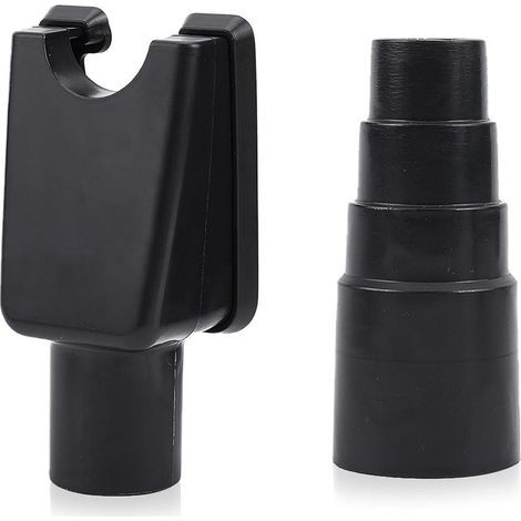 Collecteur de Poussière Manuel sans Retenue, Extracteur de Poussière de Scie Cloche avec Accessoires, Adaptateur pour Aspirateur, Excellent Outil pour le Perçage (1/4)