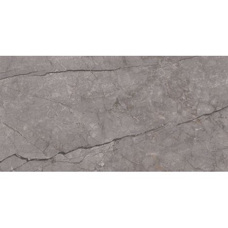 Mexen Leeds Nero carreau grès émaillé rectifié G1, carrelage sol-mur 120 x 60 cm, carving - TL410-120-060-03 (1/5)