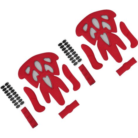 2 Kits de Protection Intérieure pour Casque avec Filet Anti-Moustiques pour Cyclistes et Scooters Électriques (1/5)
