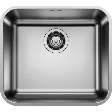 Blanco Supra 450 - Spüle, 48x43 cm, gebürsteter Edelstahl 518203 (1/4)