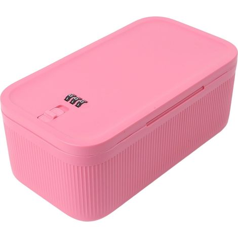 Boîte de rangement verrouillable — Contenant anti-odeurs pour aliments, collations, médicaments ou aides au sevrage tabagique (1/5)