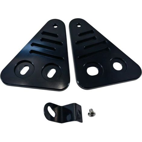 Two headlight brackets for Yamaha PG-1 motorcycles, size 23-24. (1/4)