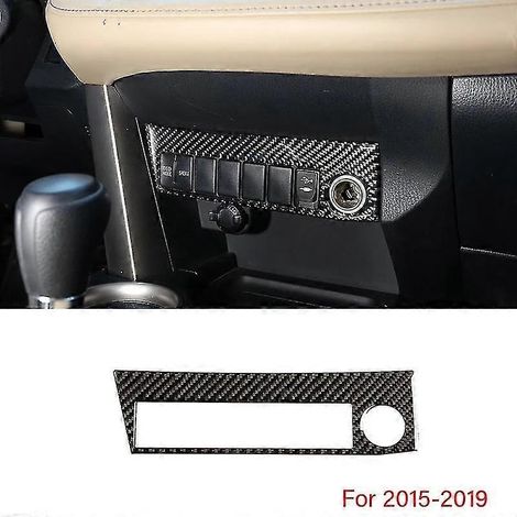 Für Toyota RAV4 2006-2019: Mittelkonsolen-Interieuraufkleber aus weicher Kohlefaser – Zubehör zur Fahrzeugmodifikation (32 Stück)