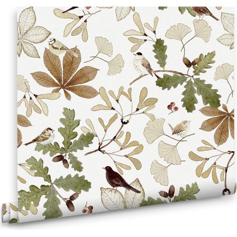 Sophie Allport Vliestapete Kinderzimmer - Vogel - 10mx52cm (1/4)