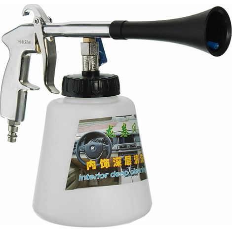 Nettoyeur Tornador Haute Pression à Air Comprimé pour Voiture, Pistolet de Lavage Auto, Outil de Dépoussiérage Puissant, Adapté à l'Intérieur et l'Extérieur du Véhicule (1/4)