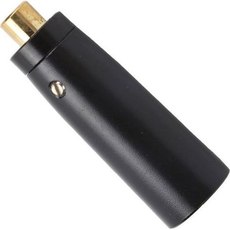 Adaptateur F-XLR Vers M-XLR - Connecteur Audio Plaqué Or - Pour Microphone Et Mixeur - 1 Pièce (1/5)
