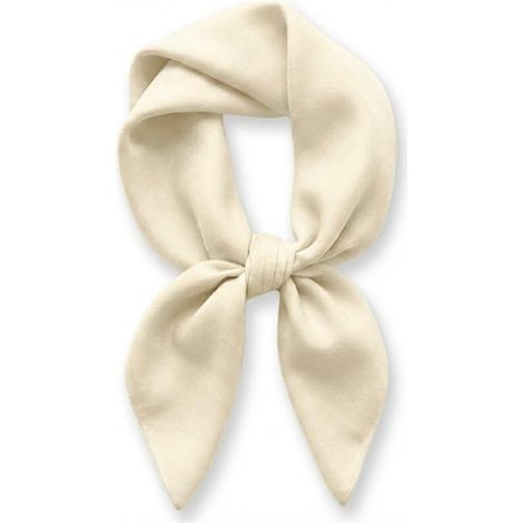 Chausson Femme - Chiffon Doux - 70 X 70 Cm - Couleur Unie Neutre - Usage Quotidien Et Occasions - Lot De 1 (1/5)