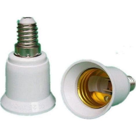 Adaptateur de culot E14 vers E27 - Ignifugé (1/5)