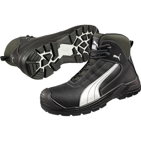 PUMA Sicherheitsstiefel Cascades Mid Größe 44 schwarz / weiß - 63.021.0-44 (1/3)