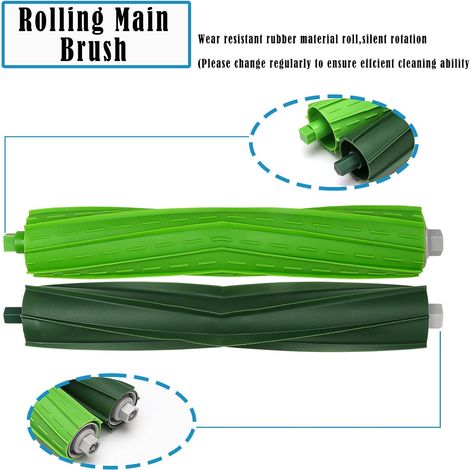 Accessories Replacement kit for iRobot Roomba j7 j7+ i7 i7+ i7 Plus E5 E6 E7 Replacement parts for Roomba E5 E6 E7 i7 i7+ i8 i8+ j7 j7+ i6 i6+ i3 i3+ i4 i4+ NPTERBL (1/4)