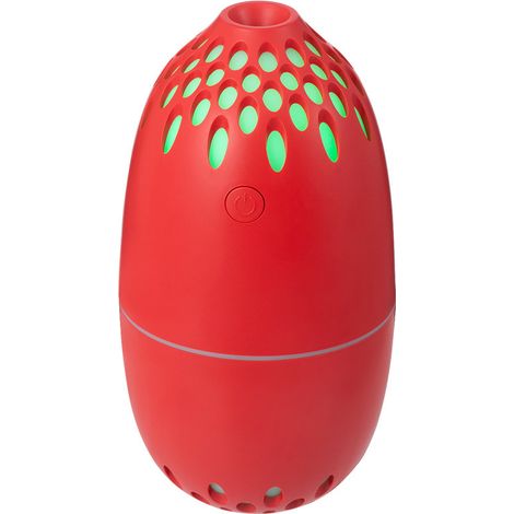 USB-Luftbefeuchter für Autos mit Projektor, tragbarer Duftdiffusor und Luftreiniger durch Vernebelung, gegen Trockenheit, ideales Geschenk (Modell Roter Charme)-lsw