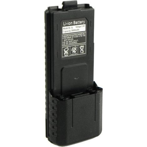 Batería para Baofeng UV-5R 3800 mAh negra (1/3)