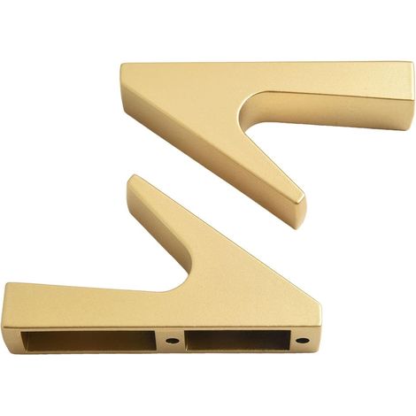 Support Mural Minimaliste pour Entrée et pour chambre Support(gold) (1/5)
