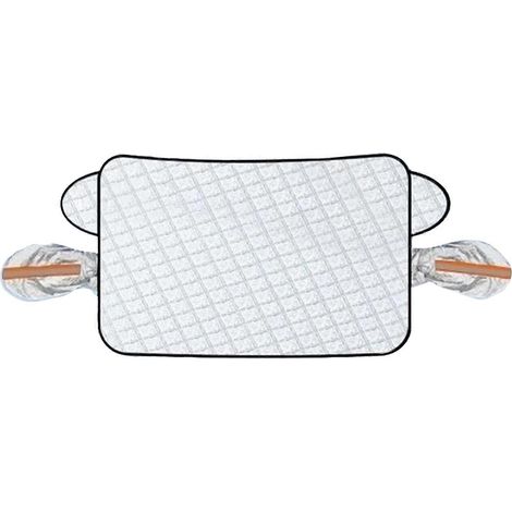 Housse magnétique pour pare-brise de voiture, protection toutes saisons, isolation UV, antigel et antivol, pour la neige, le soleil, la poussière et le stationnement extérieur. (1/5)