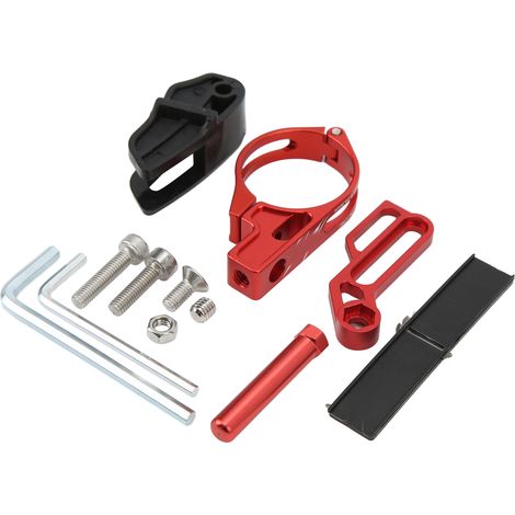 Lebycle Universal-Kettenführung aus Aluminiumlegierung für Mountainbikes, roter Kettenschutz (1/5)
