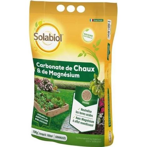 Solabiol Amendement Chaux Magnésium Régulateur Ph Sol Et Apport Nutritif - Solabiol (1/5)