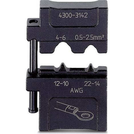 [NEUWERTIG] B-Ware Phoenix Contact Crimpgesenk Einsatz Kabelschuhe 0.5 Bis 6 Mm² Crimpfox M (1/2)