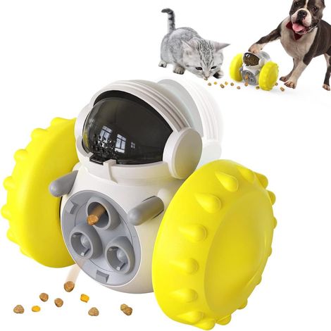 Distributeur nourriture chien voiture équilibre, jouet éducatif QI (1/5)