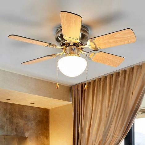 [NEUWERTIG] B-Ware Lindby Deckenventilator Ventilator Deckenlampe Flavio Deckenlampe ø 76 Cm