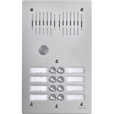 Aiphone – Interphone vidéo couleur avec vision nocturne – Alimentation électrique 12V – Montage en saillie – 100903