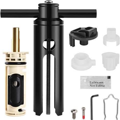Removal tool 104421U, replacement cartridge 1222, shower handle adapter kit 116653, bathtub and shower faucet (1/5)