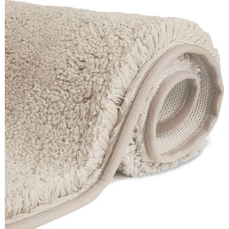 Bath mat, soft microfiber, high absorbency, non-slip TPE backing, for bathroom (1/5)