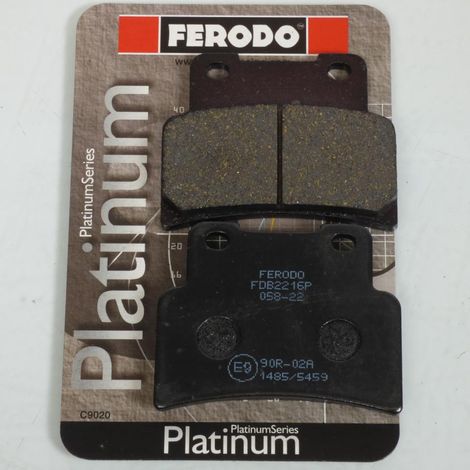 Plaquette de frein Ferodo pour Moto Aprilia 125 RS 2006 à 2010 (1/4)