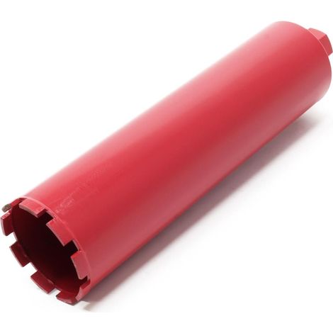 Couronne diamant pour carotteuse maçonnerie béton forage à sec et humide trépan diamètre 108 mm (1/3)