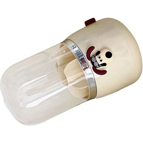 360° drehbare Aufbewahrungsbox für Make-up-Pinsel, staubdichte Kunststoffbox für Make-up-Pinsel, Organizer für Lippenstiftpinsel (1/5)