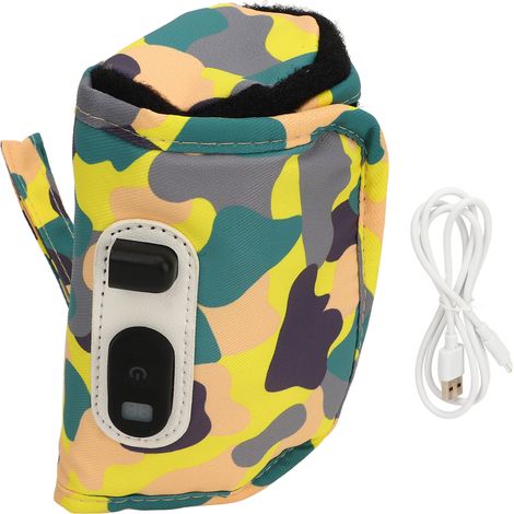 Chauffe-biberon portable 5 températures - Sac chauffant pour lait bébé - Jaune (1/5)