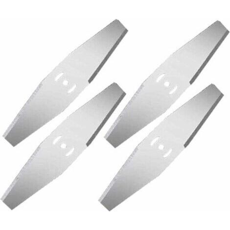 Remplacement des Têtes de Lame de Coupe-Herbe Tondeuse à Gazon Lames de Débroussailleuse Têtes de Lame De Désherbant(Blade x 4) (1/4)