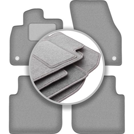 Tapis de voiture gris cendré pour : Skoda Kodiaq crossover (2016-) (1/5)