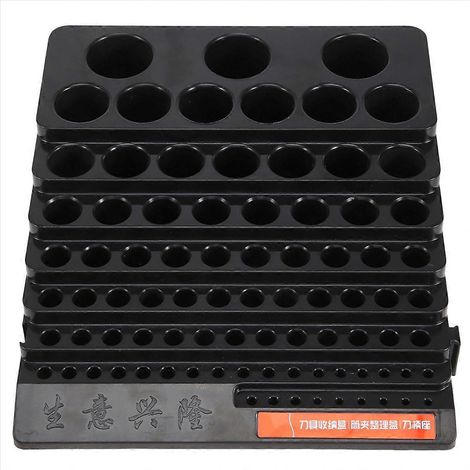 Boîte de rangement pour forets et fraises – boîte de rangement compacte pour forets et fraises de précision – boîte de rangement pour la maison – JBMEDIA (1/4)