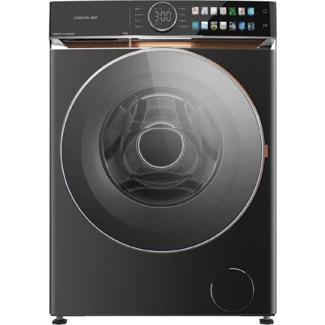 Cecotec – Lave-linge 10Kg à chargement frontal – Moteur à entraînement direct – Classe énergétique A – 1400RPM – 14 programmes – Fonction Spa Care (1/3)